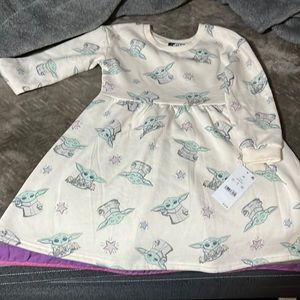 Star Wars dress long sleeve cozy beautiful an brand new